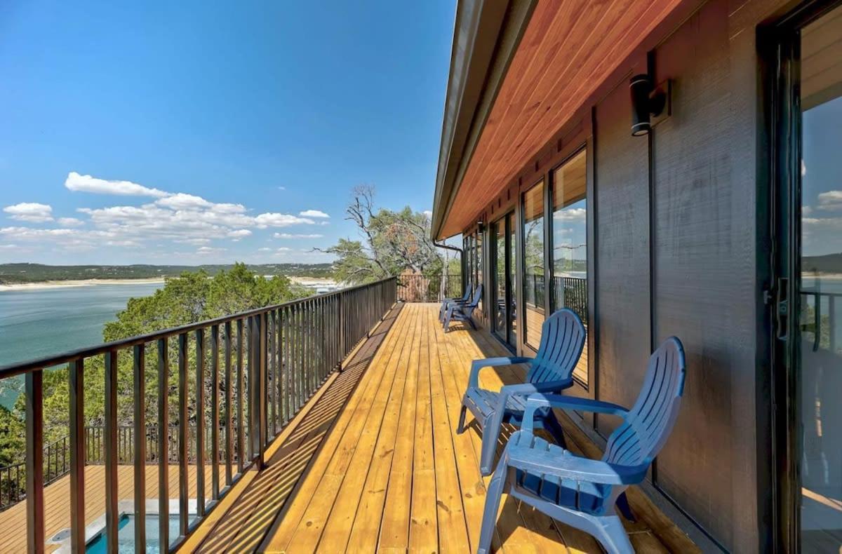 Atlantis On Lake Travis Pool Hot Tub Dock Villa Leander Exterior photo