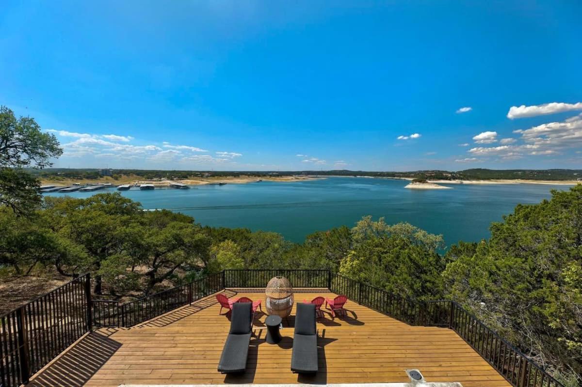 Atlantis On Lake Travis Pool Hot Tub Dock Villa Leander Exterior photo